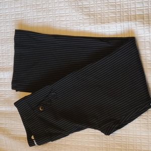 Betabrand wide leg dress pant yoga pant, size large